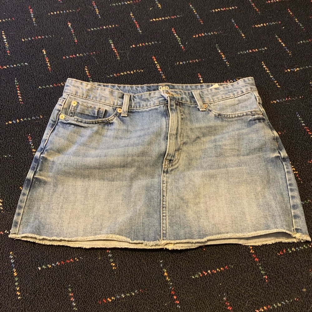 Cute Jean Mini Skirt